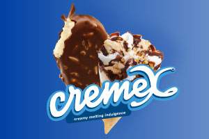 Cremex non-Dairy fat replacer for ice cream, frozen desserts, and aerated products